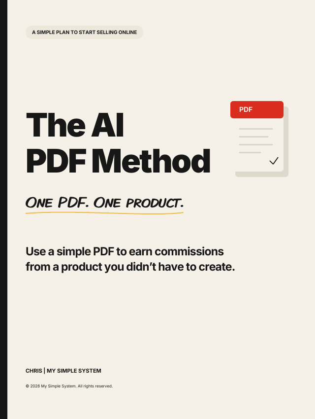 The AI PDF Method guide cover